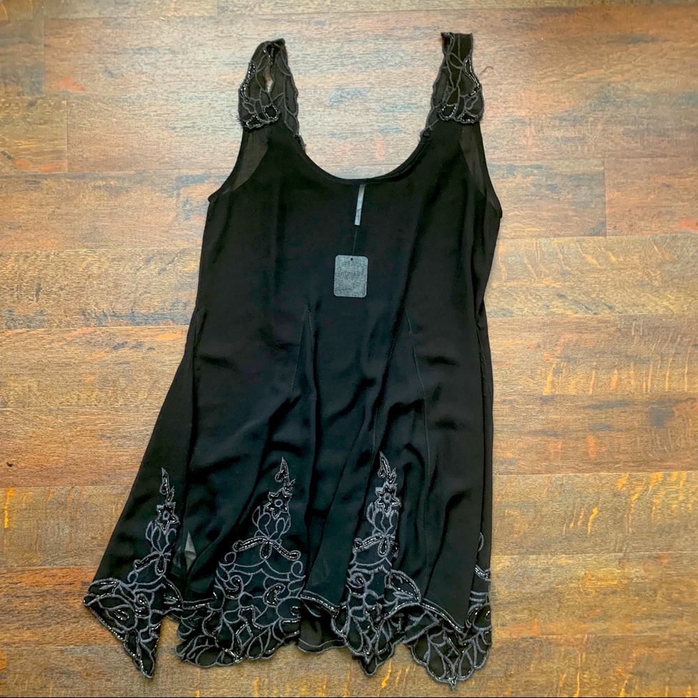 NWT Free People beaded tunic top